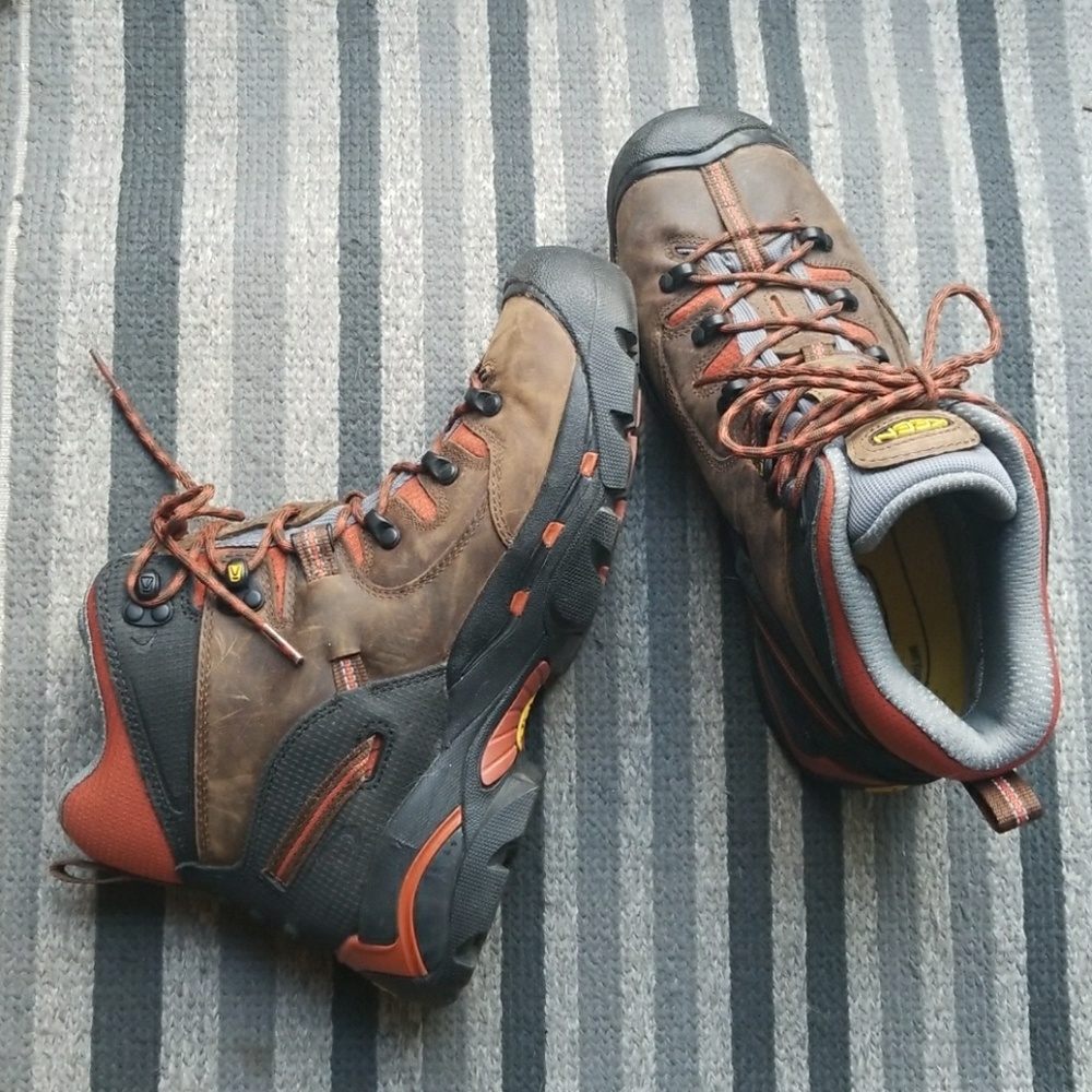 Mens Keen Pittsburg Waterproof Hiking / Work Boots